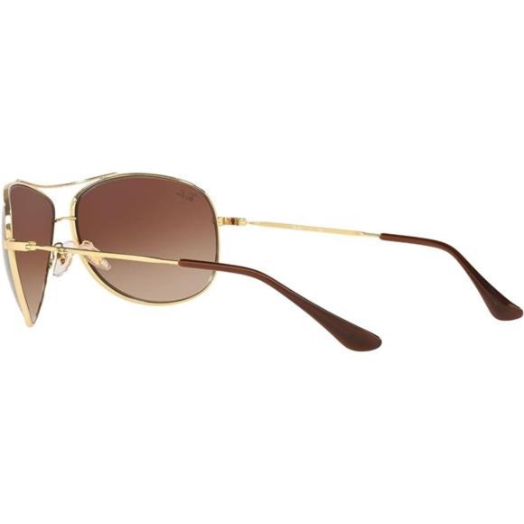 Ray-Ban GOLD BROWM GRADIENT Metal Aviator Sunglasses UNISEX - Picture 5 of 9